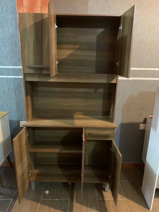 ARMÁRIO COZINHA MULTIUSO NOVO - ENTREGAMOS MONTADO - Foto 5