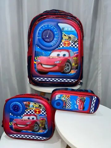 Mochilar 3D Escolar 3 em 1