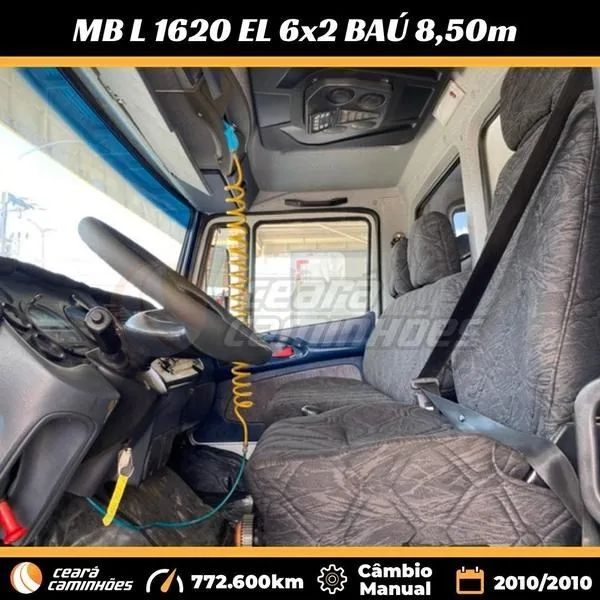 MB L 1620 6x2 2010/2010 Baú 8,50m - Foto 10