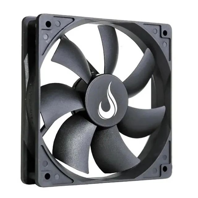 Cooler Fan 120mm Rise Mode Black Sem Led *Molex - WZetta