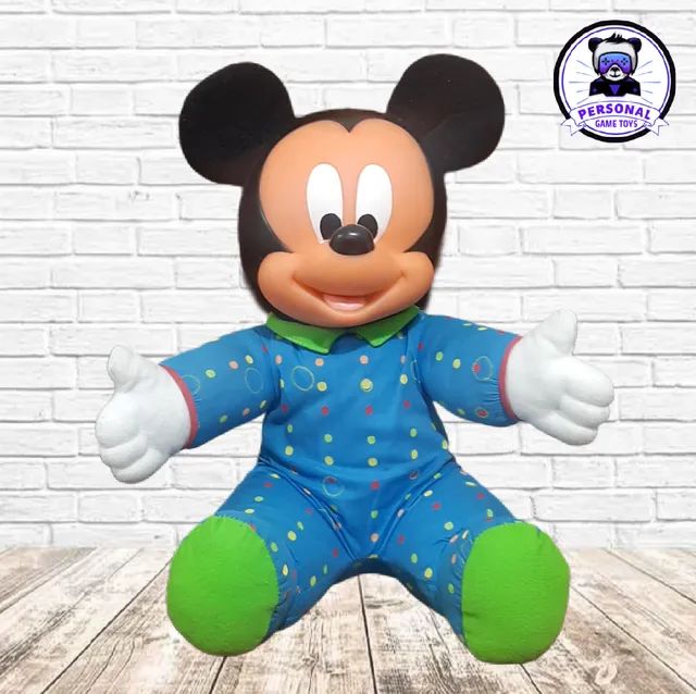 Pelúcia Mickey Mouse Original Multibrink Antigo