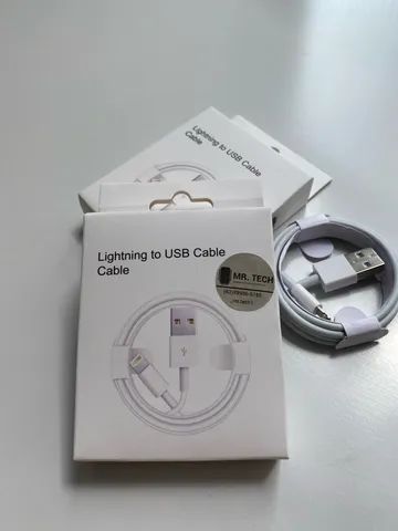 Cabo de iPhone 1M com garantia  - Foto 2