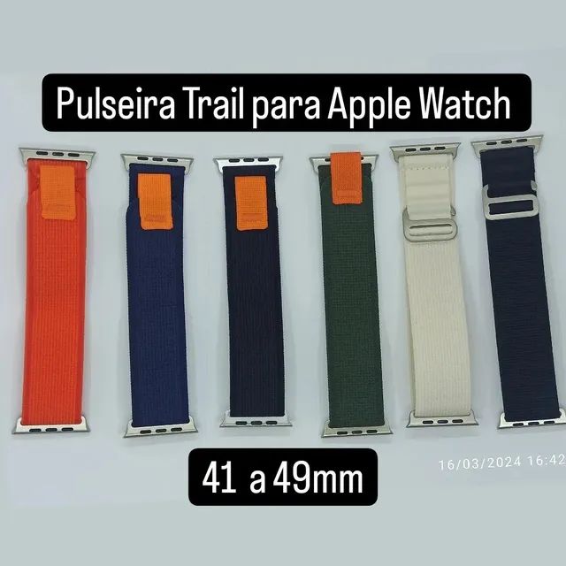 Pulseira trail Alpina para Apple Watch e similares - Foto 2