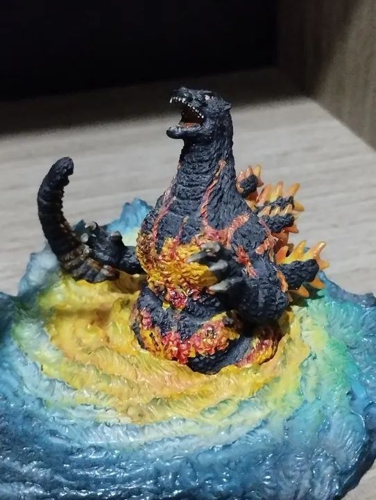 Diorama Burning Godzilla (1995) - Original Bandai - Foto 3