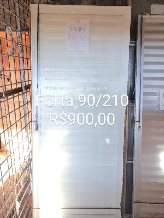 No dinheiro 10% desconto Porta de alumínio Nova 70,80,90/210 - Foto 5