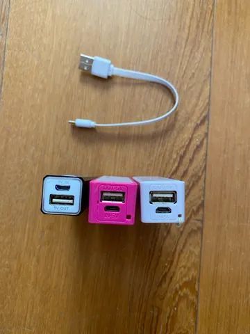 3 carregadores portáteis  - Foto 3