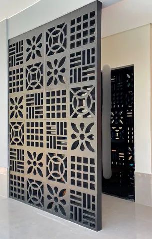 Cobogó 39x39x07cm -Acabamento liso em uma das faces- (Fabricamos vários modelos)