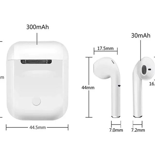 Fone de ouvido I12  Bluetooth touch  - Foto 3