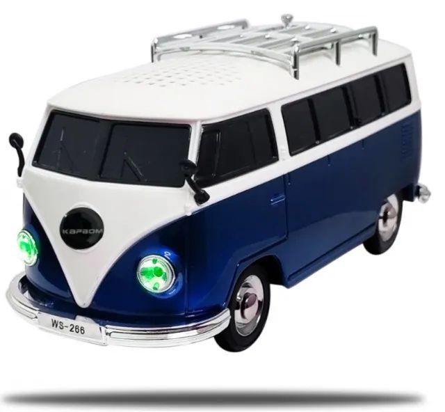 Caixa De Som Bluetooth Formato De Kombi Kapbom Ws-266 - Foto 3