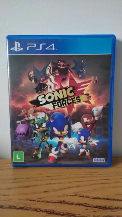 Jogo Sonic Forces Standard Edition Sega Ps4 Físico