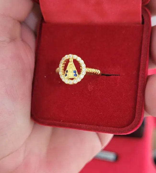 Anel Feminino Em Moeda Antiga  - Foto 3