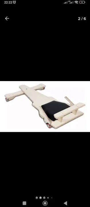 Carrinho de corrida de madeira - ÚNICO NO BRASIL - Foto 3