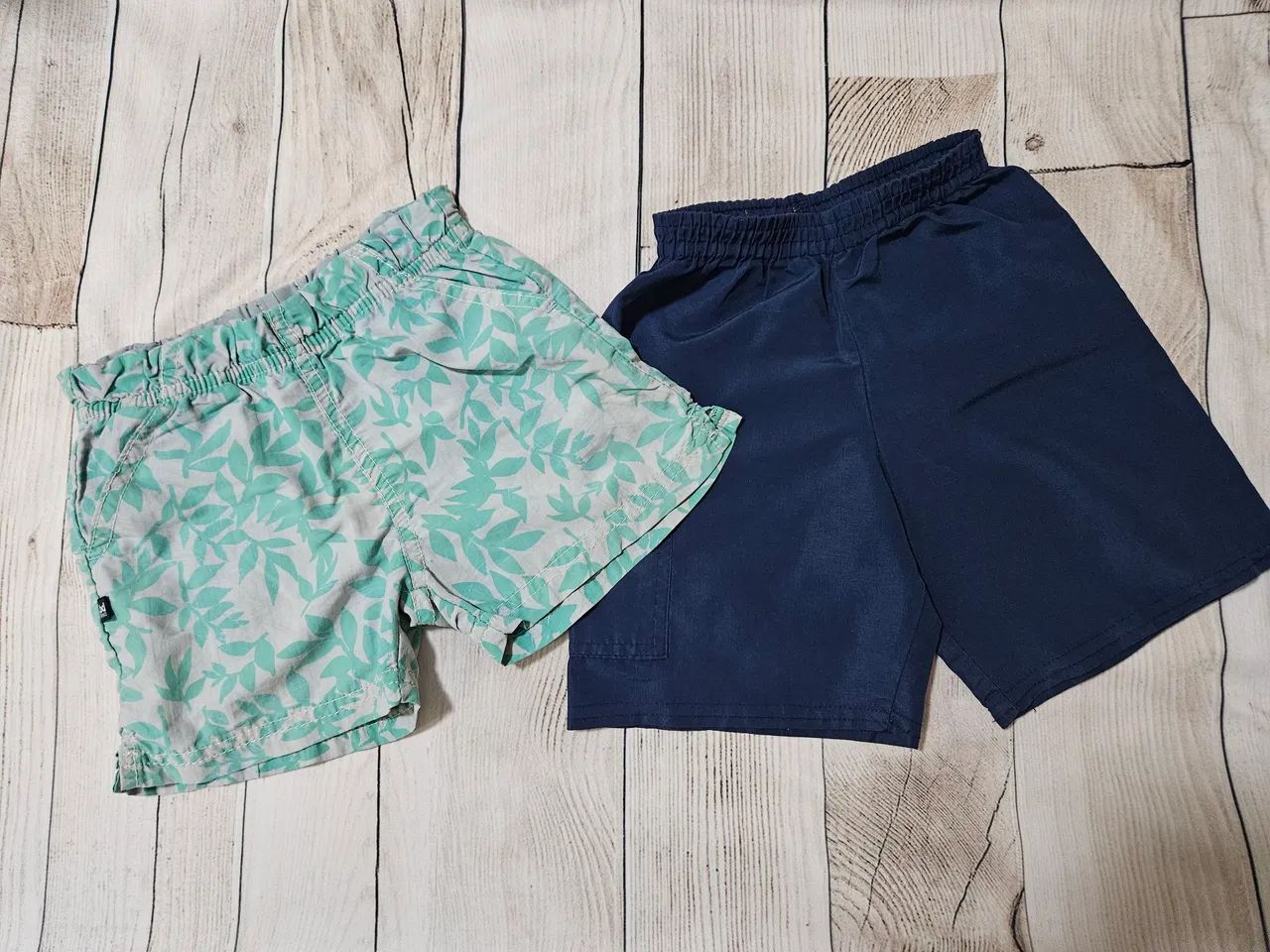 Shorts Banana Danger , infantis para menino, tamanho 1 ano