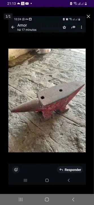 Bigorna de Ferro - Usada