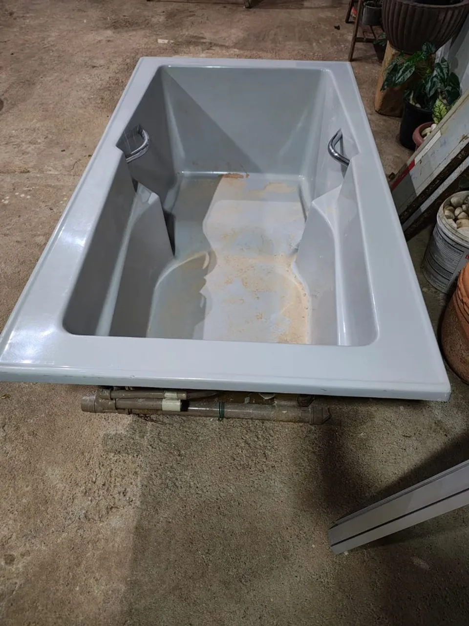 Banheira de hidromassagem com design moderno