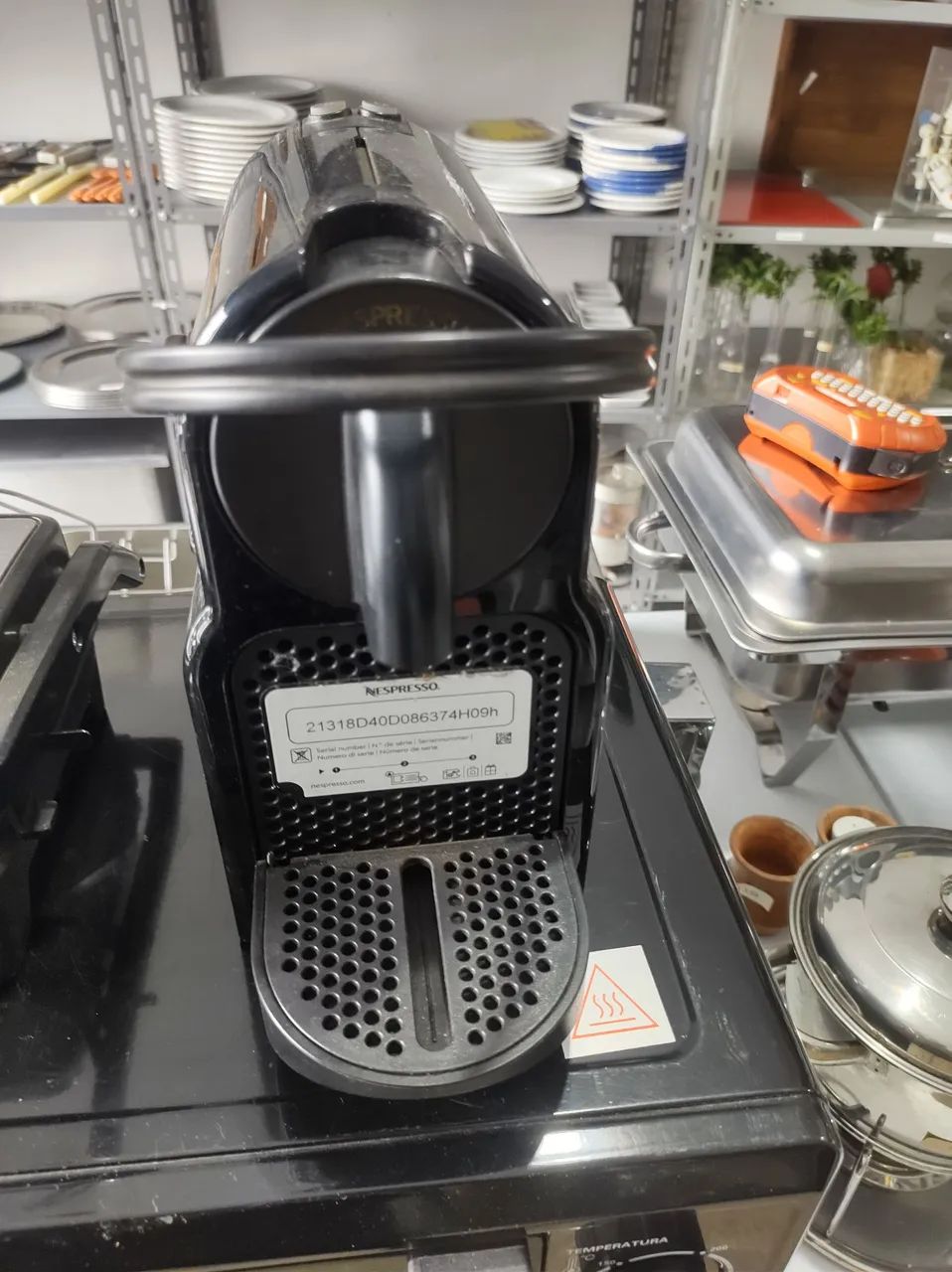 Cafeteira Nespresso Inissia D 40 Cor Preta 220 V - Foto 6