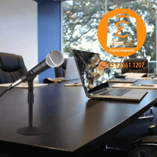 Suporte de Mesa para Microfones de Mão SUPP49 - Foto 6