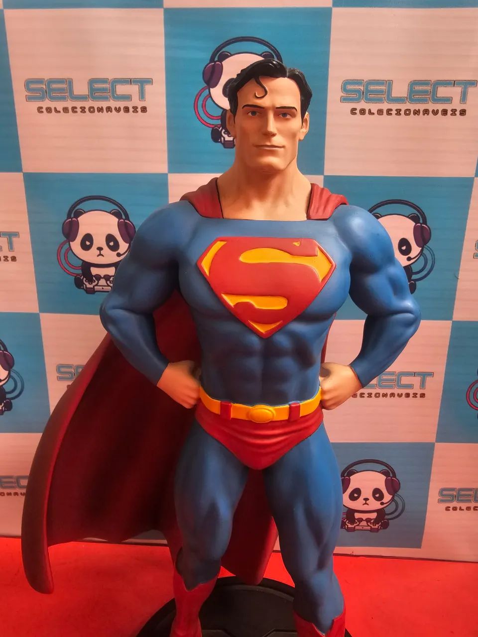 Estatua superman dc comics eaglemoss 1/4 peça original rara
