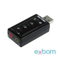Adaptador De Som Usb 7.1 Canais - Foto 5