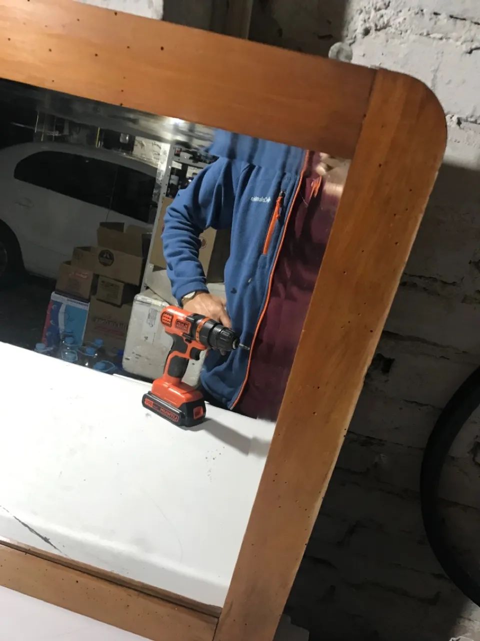Espelho com moldura retangular  - Foto 4