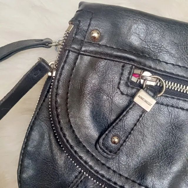 Bolsa clutch couro NINE WEST (Anápolis) - Foto 3