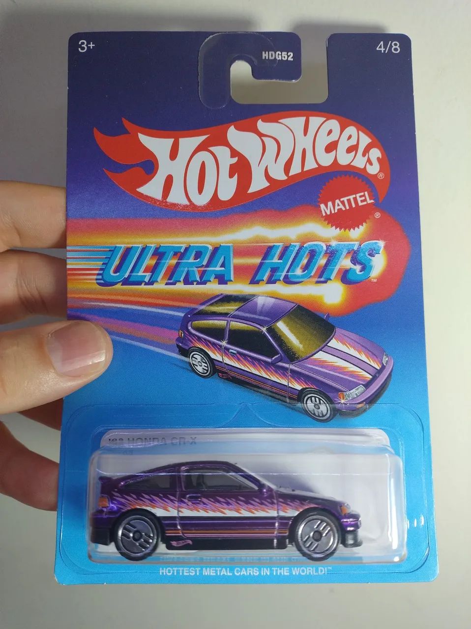 Carrinho Hot Wheels Ultra Hots Honda CRX