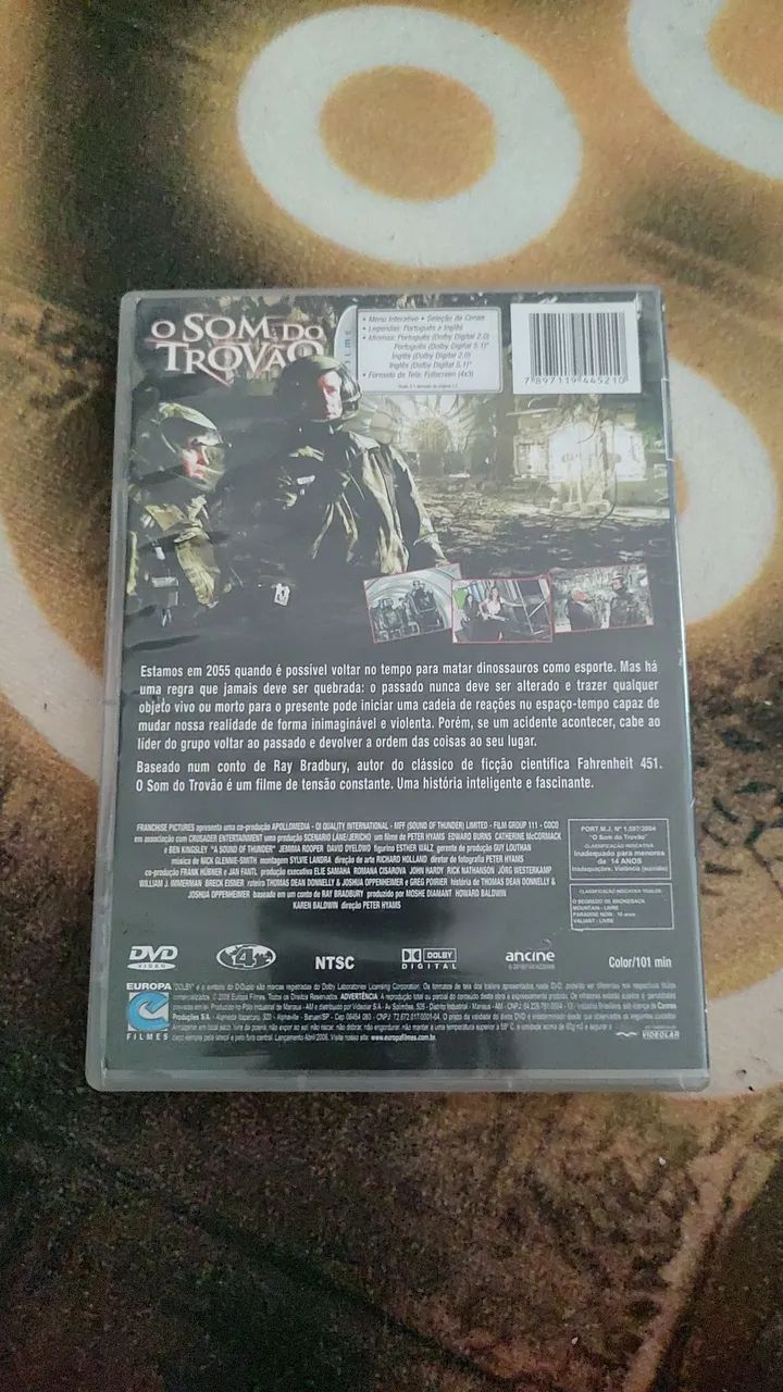 DVD O Som do Trovão - Original - Foto 4