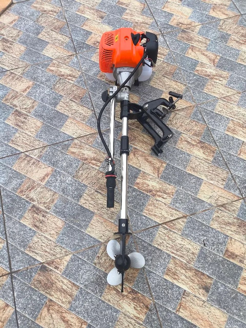 Motor De Popa Para Barco Bote/caiaque 63cc 3hp Marinizado ( 1 vez de usso ) 