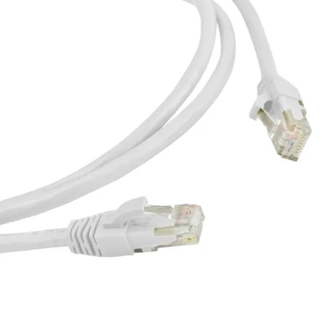 Cabo Rede Rj45 50m Ethernet Patch Cord Cat5e Azul 50 Metros - Foto 5