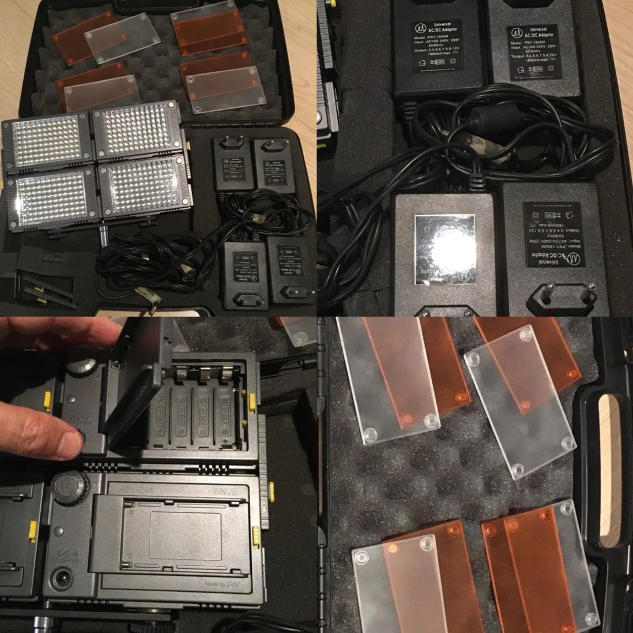 Iluminação 4 LEDS Greika Hdv-z96 - Foto 2