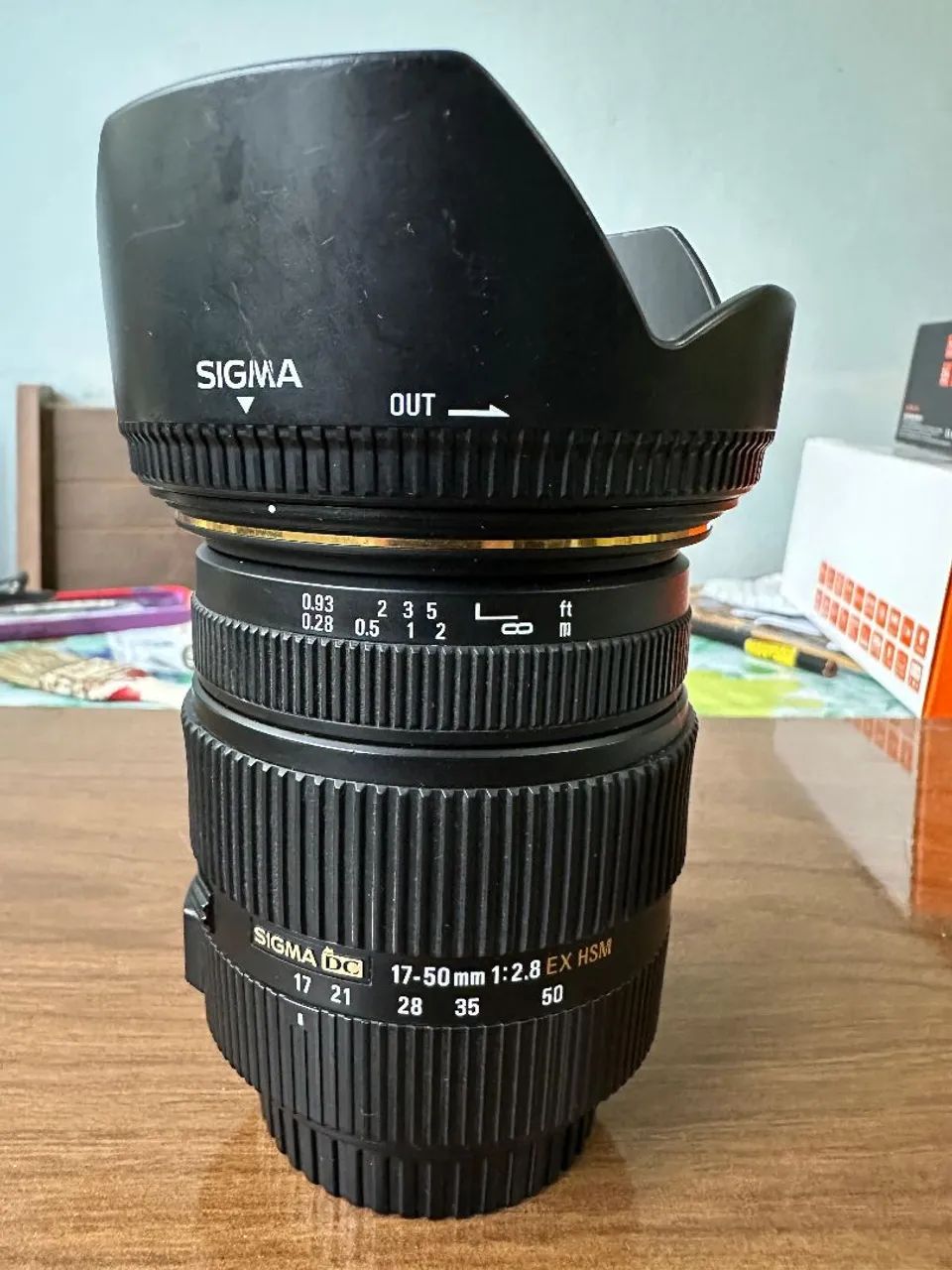 Lente Sigma 17-50mm f/2.8 EX DC OS HSM para Canon 