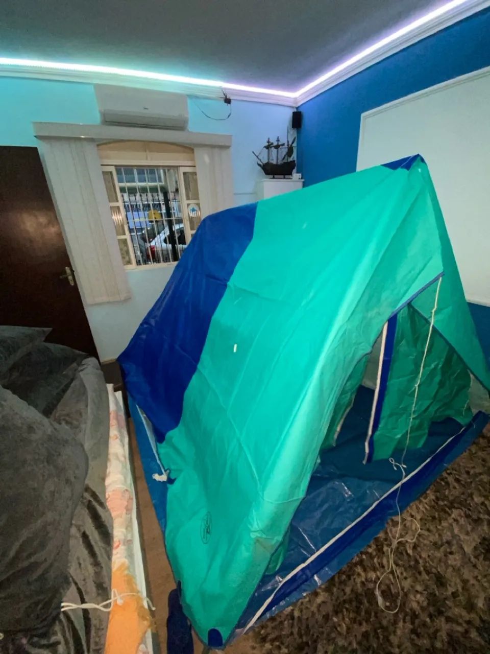 Barraca Canadense Panorâmica 5 Pessoas Nautika Para Camping (Usada)