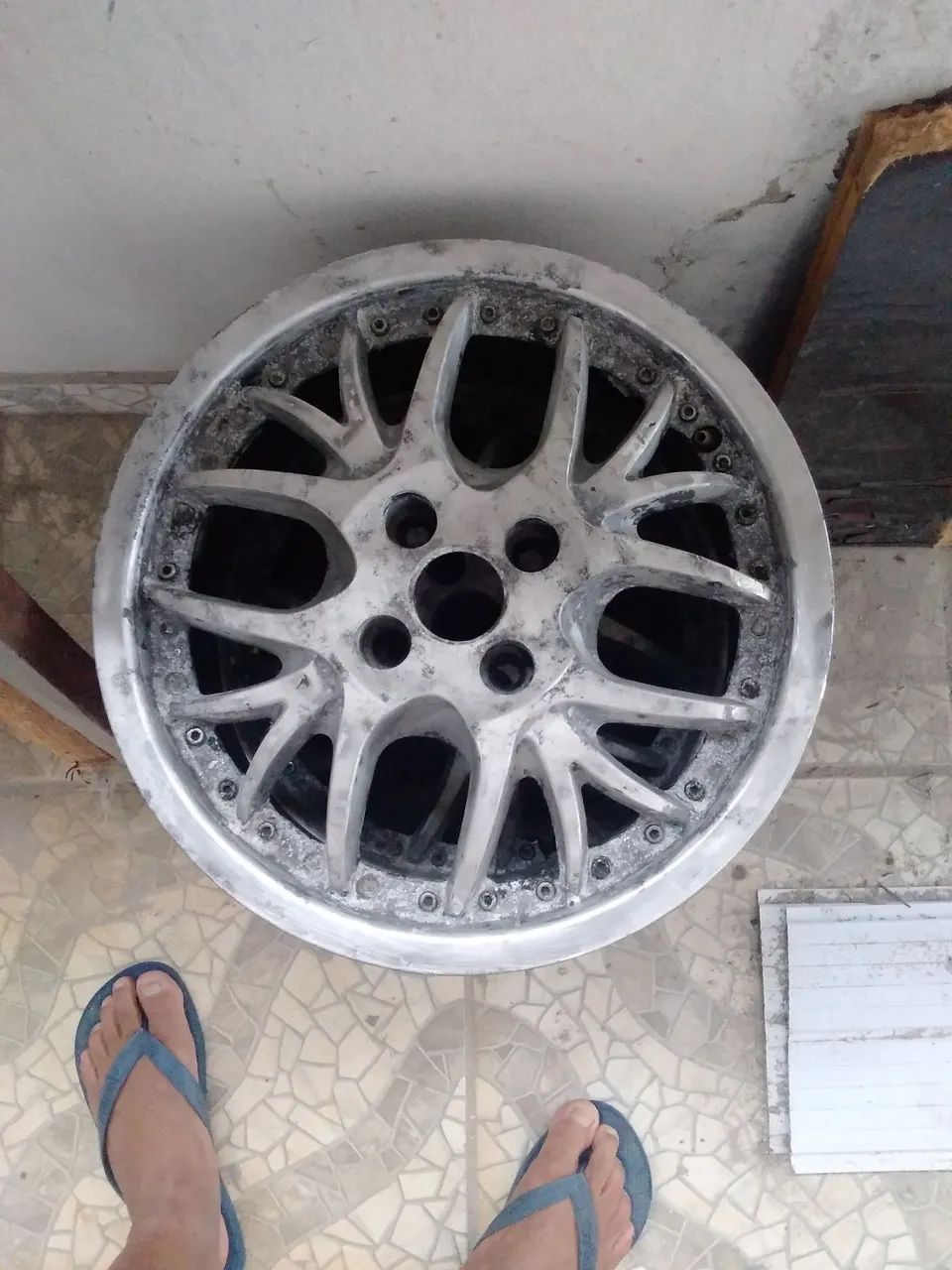 JOGO DE RODA ARO 15 /FURACÃO 4/100 R$1.600 