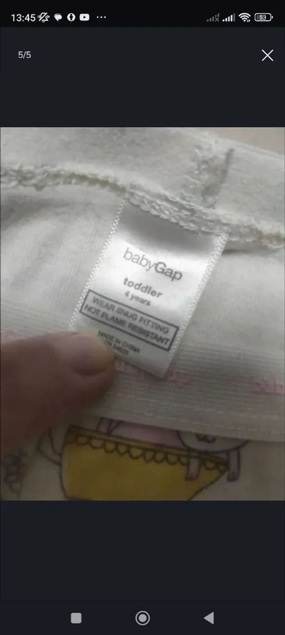 Pijama Gap gatinha  - Foto 4