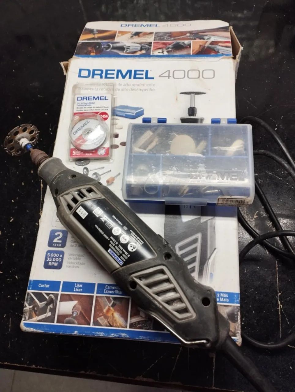 Microretífica Dremel 4000 - Foto 4