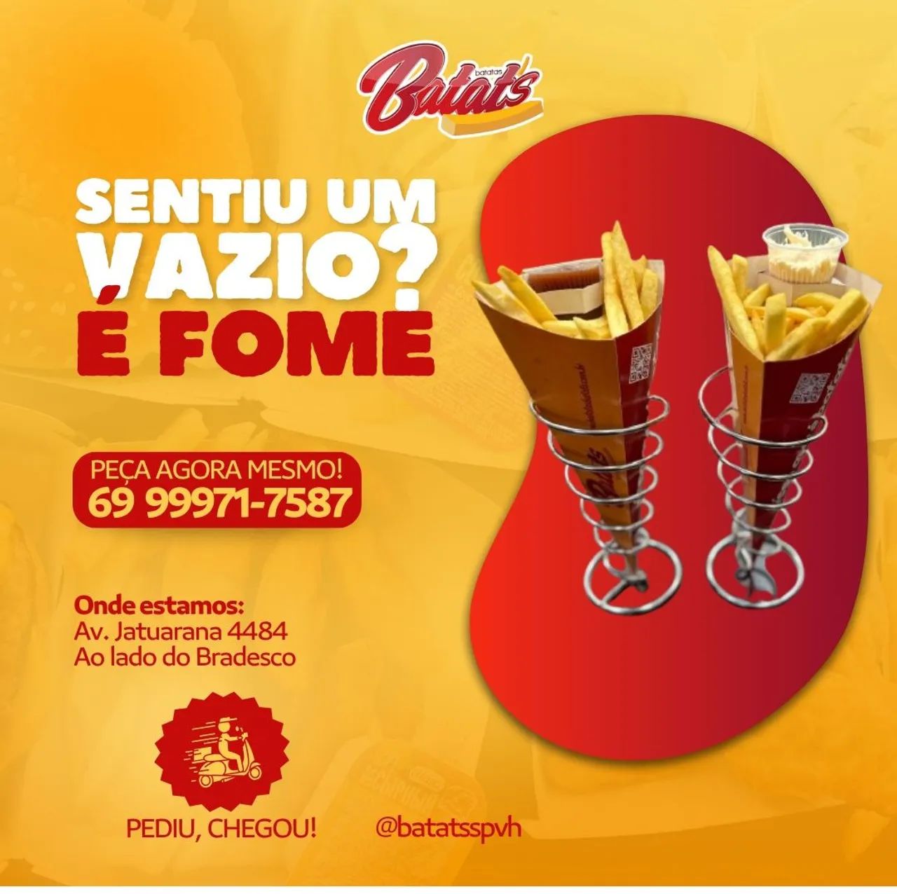 Batata, coxinhas e churros no cone  - Foto 5