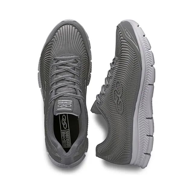 Tênis Olympikus Proof 3 - Cinza [40br/8,5us]  - Foto 4