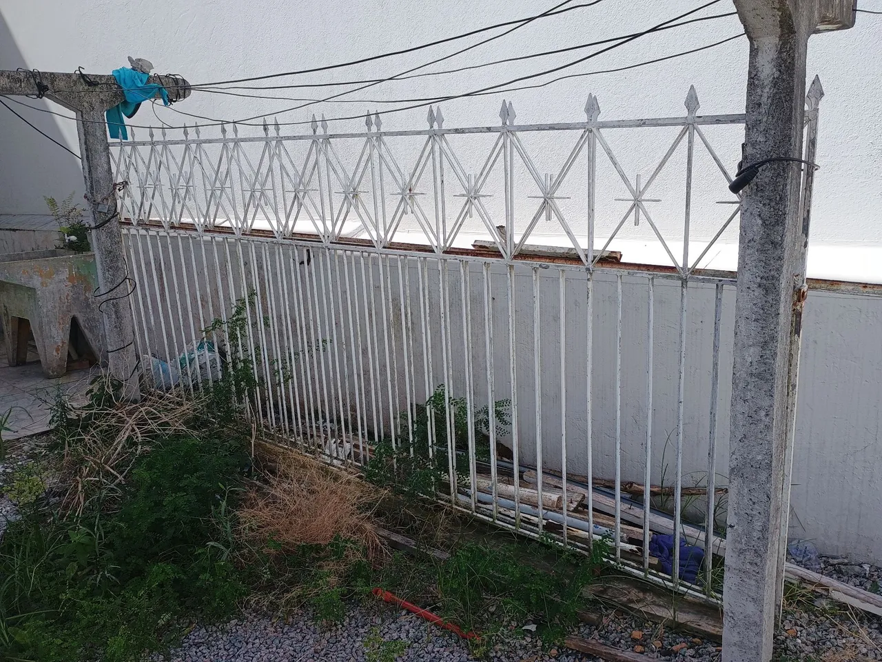 2 portões de Ferro de Correr