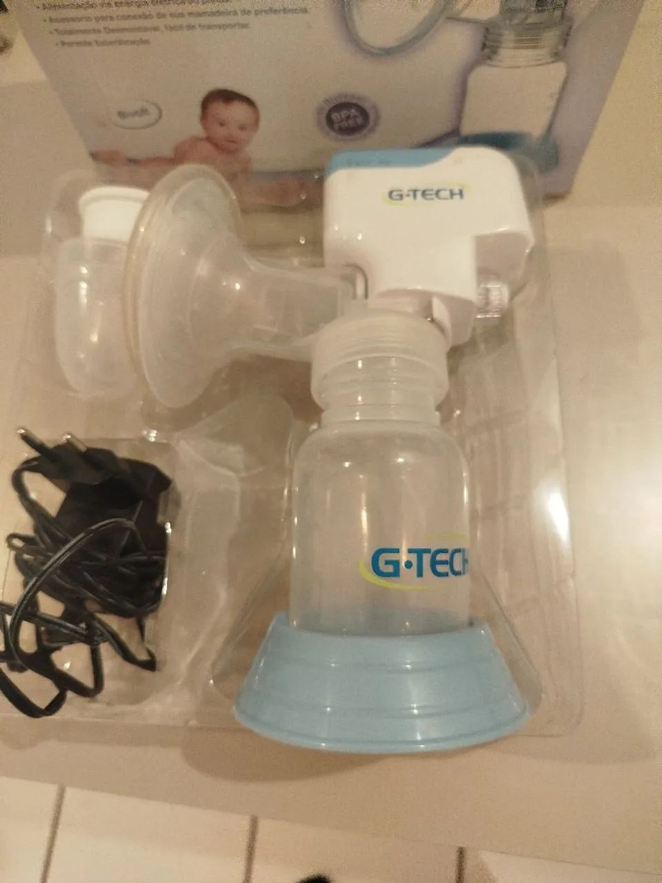 Bomba Tira-Leite Materno Elétrica G-Tech - Compact