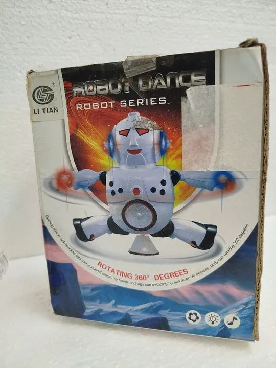 Robô Brinquedo Infantil - Dance e Gire 360° - Foto 3