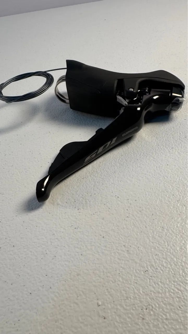 ALAVANCA SHIMANO 105 R7000 LADO ESQUERDO NOVA  - Foto 4