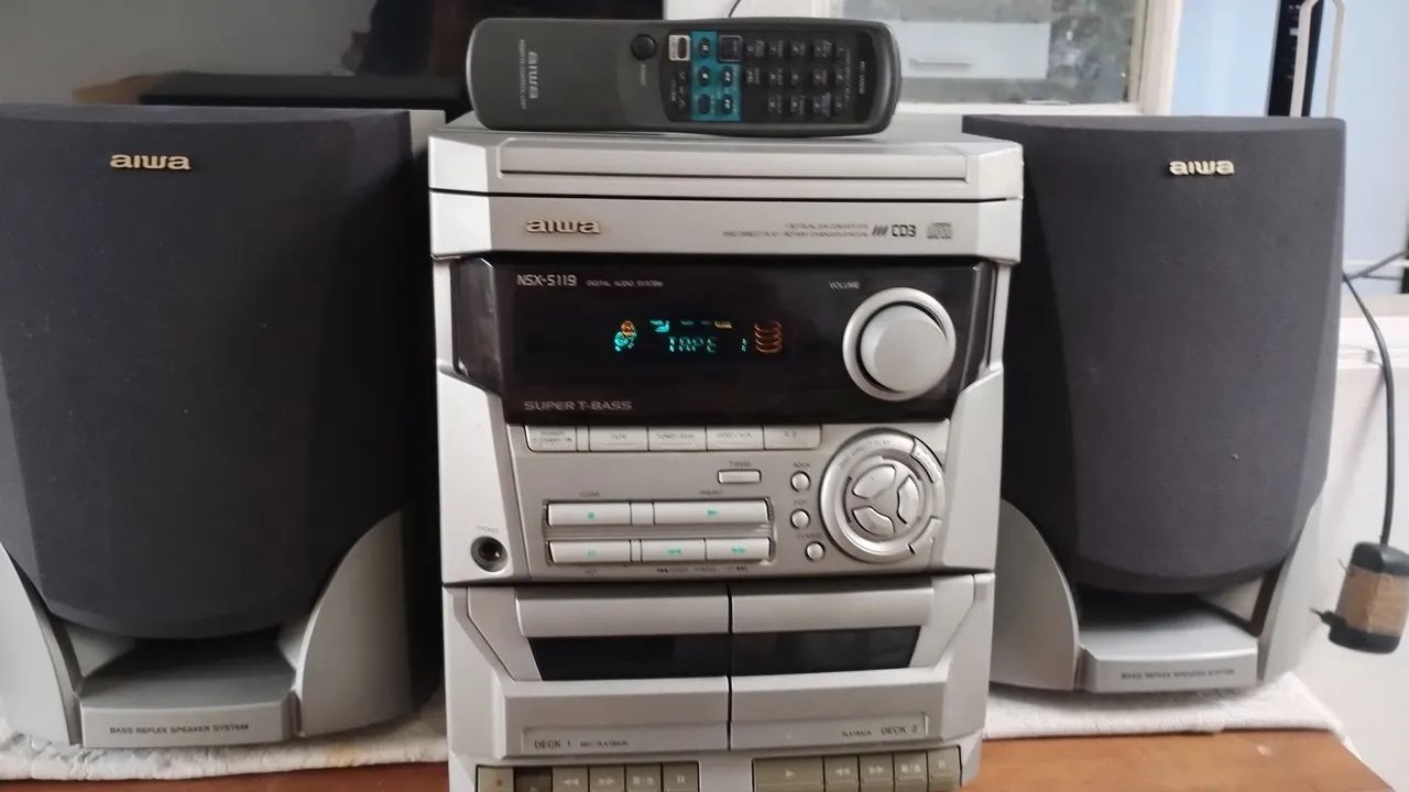 Aiwa modelo nsx119 usado  - Foto 4