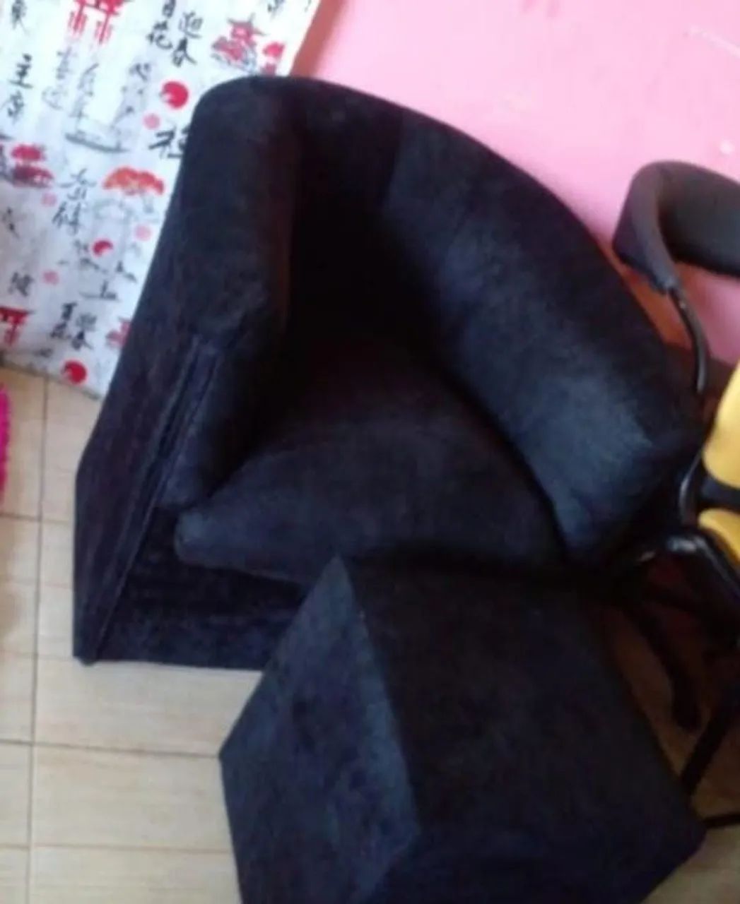 Poltrona 1 lugar com puff - Kit R$ 200,00 - Foto 4