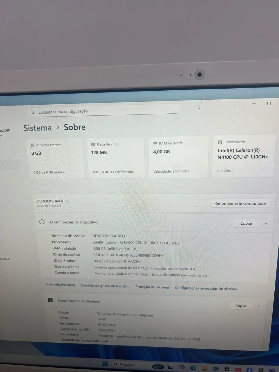 Computador ALL IN ONE desktop 63824111670017121