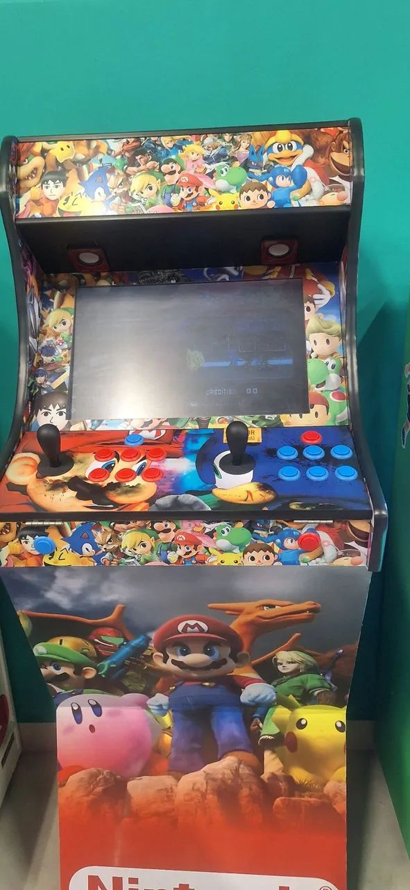 Arcade Personalizado Nintendo Super Smash Bros