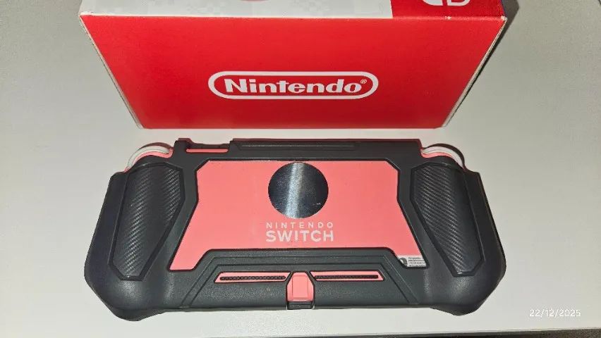 Nintendo Switch Lite +512GB+ jogo mídia física (opcionais) Na caixa Semi-novo Colecionador - Foto 2