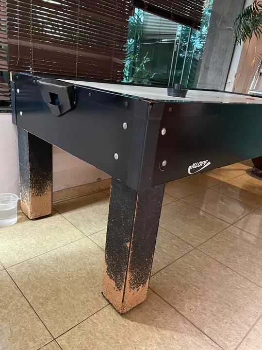 Mesa De Aero Hockey Preto - Klopf - Foto 2
