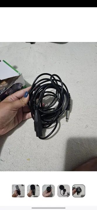Microfone condensador BM-800, pop filte e cabor - Foto 5