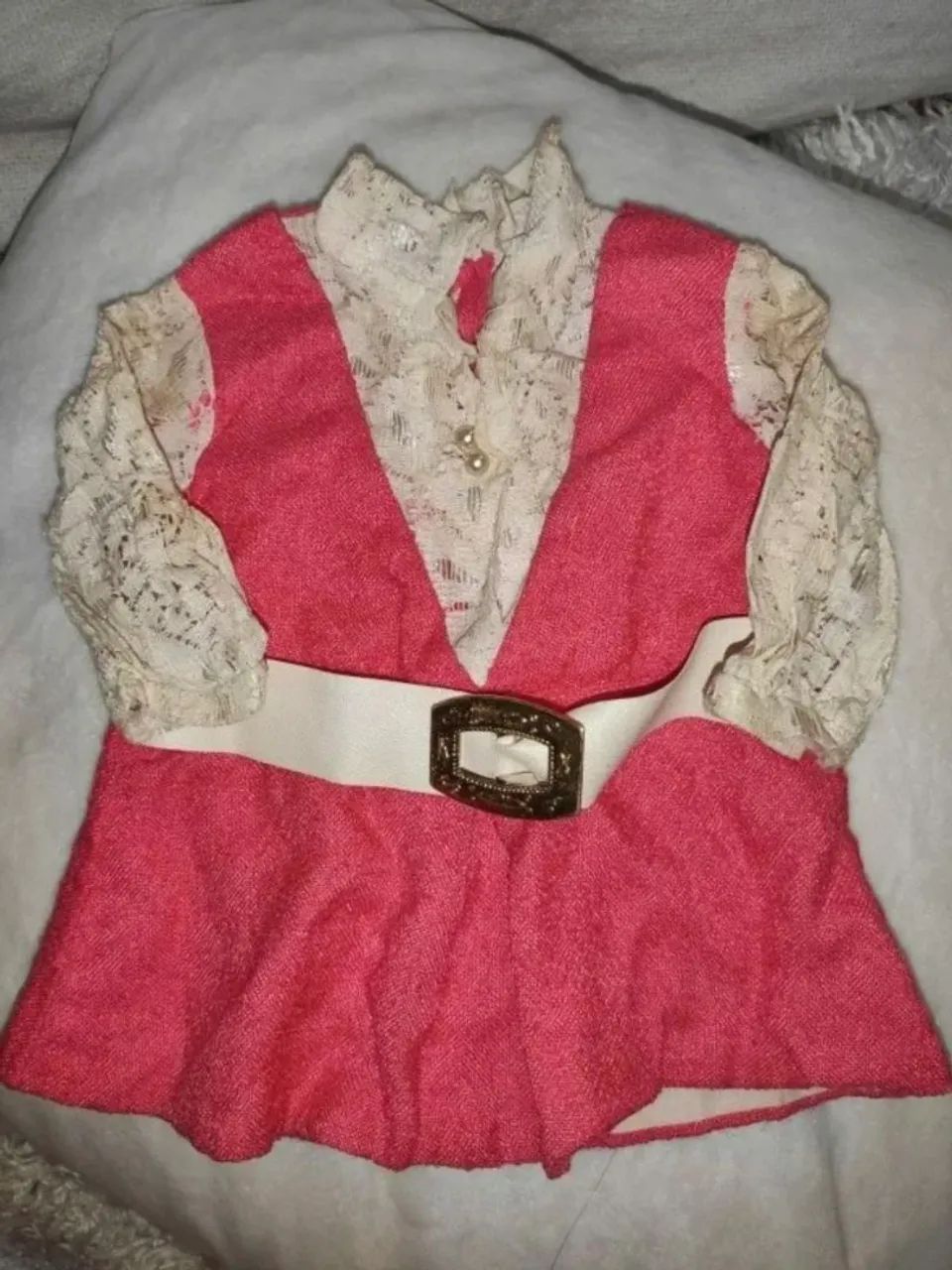 Roupa Boneca Estrela Original Candy Anos 70 Vestido Rosa