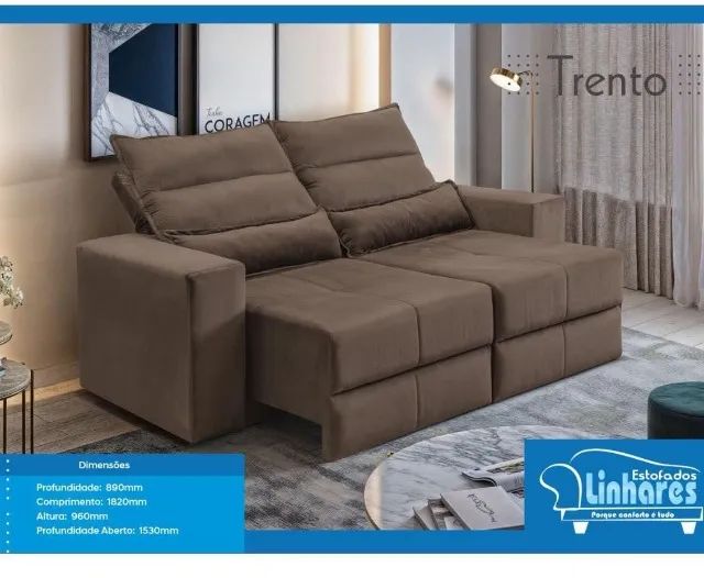 Sofá Trento 1,80